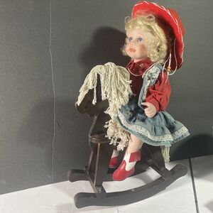 Hamilton Dakota By Phyllis Parking Cowgirl Doll On‎ Rocking Horses